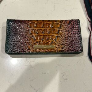 Faux Crocodile Wallet